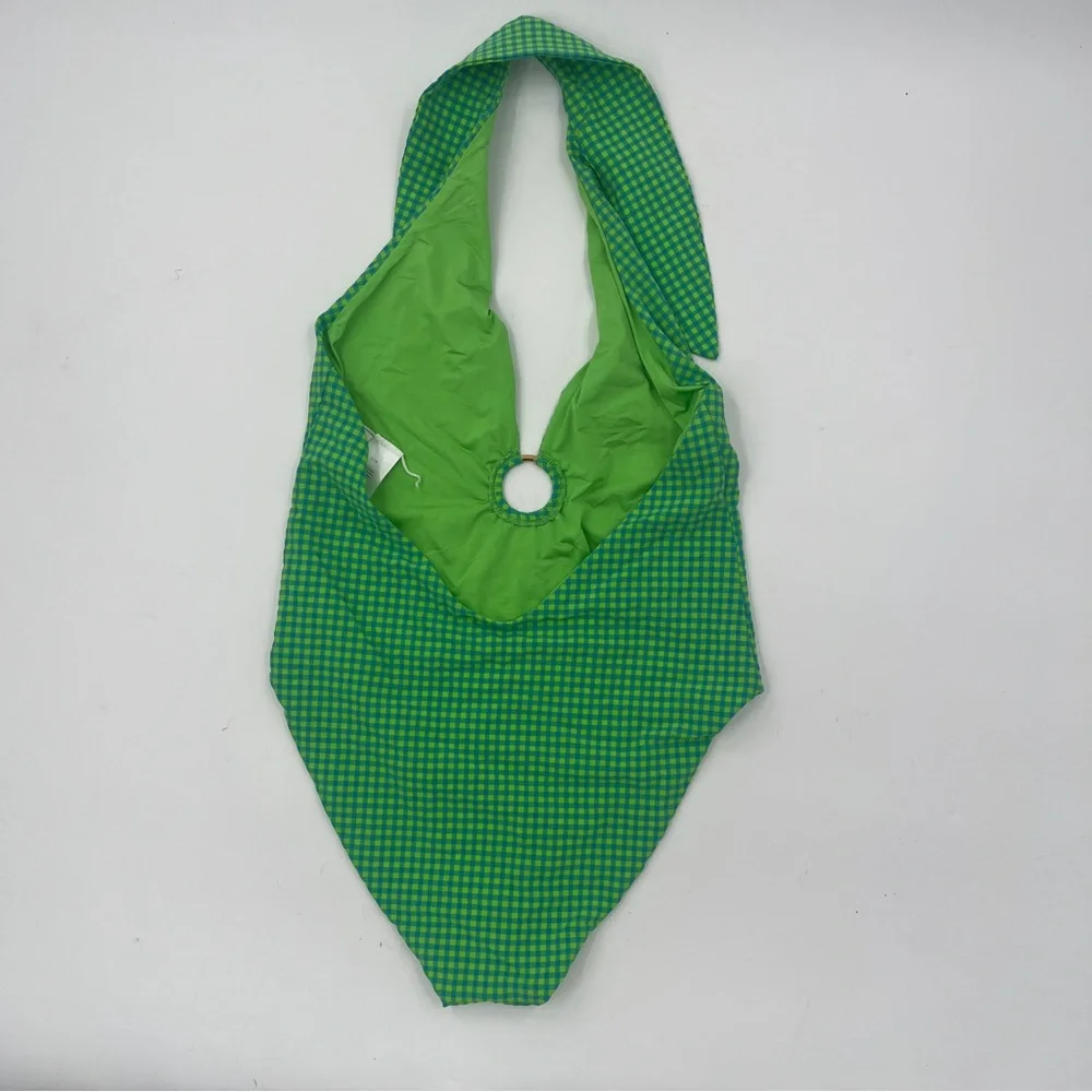 WEWOREWHAT - NWOT- Spread Collar Plunge O Ring One Piece Swimsuit - Size Large - Picture 3 of 8